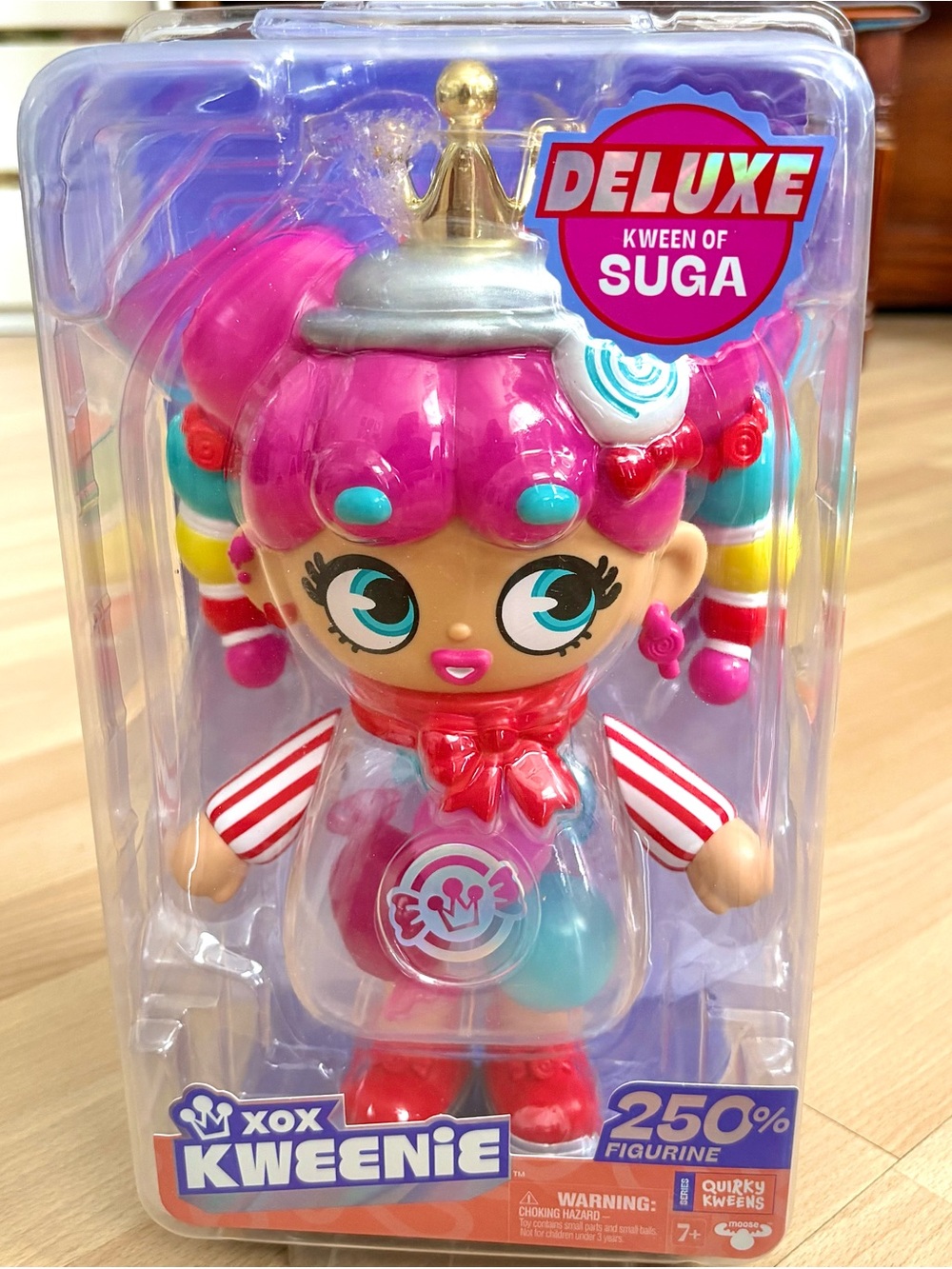 XOX Kweenie Deluxe 11" Mega Kween of Suga Doll with Toy Candy Pieces 🍬 NWT